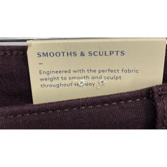 Universal Thread Plus 14W 14 Plum Skinny Jeans Smooth Sculpts Stretch New B80 - Picture 5 of 9